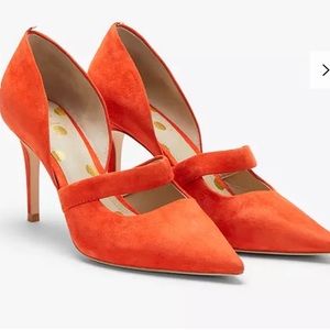 BODEN ADRIANNA COURT SHOES IN RED POP WOMENS 41.5 / US 11